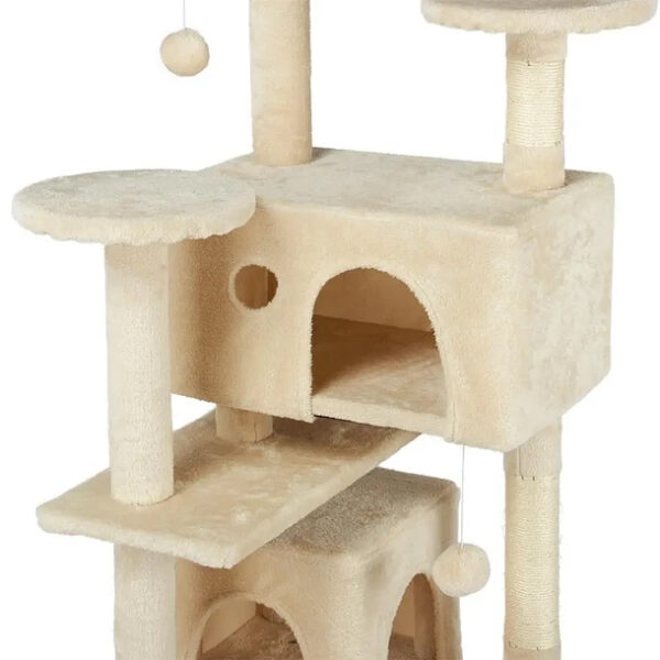 Rascador Play Tower Para Gatos 130cm 3