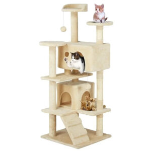 Rascador Play Tower Para Gatos 130cm