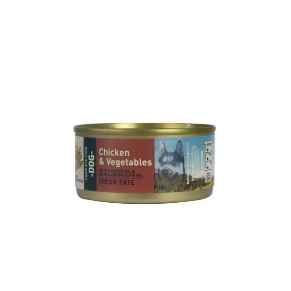 Bravery Alimento Lata Chicken And Vegetables Adult Dog 80gr