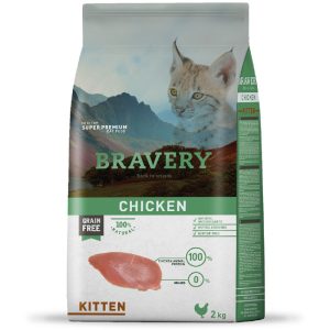 Bravery Alimento Chicken Kitten 2kg