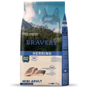 Bravery Alimento Herring Mini Adult Raza Pequena