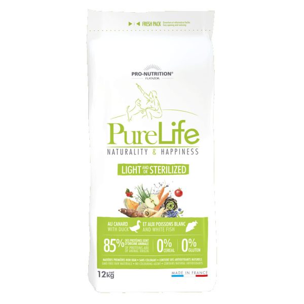 Pure Life Alimento Light Sterilized Dog 2kg