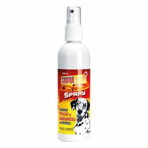 Sinpul Spray Anti Pulgas Y Garrapatas Perros 200ml