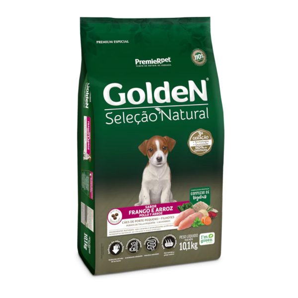 Golden Alimento Cachorro Raza Pequena Pollo Y Arroz 3kg