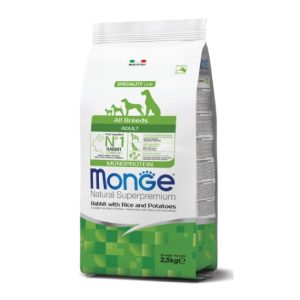 Monge Alimento All Breeds Rabbits Canino 25kg