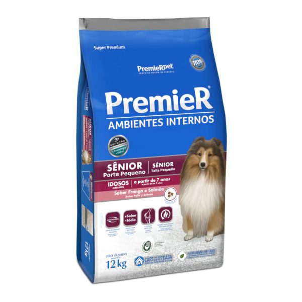 Premier Alimento Perro Senior Sabor Pollo Y Salmon 25kg