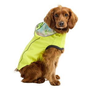 Gfpet Impermeable Reversible Neon Yelow Small 2