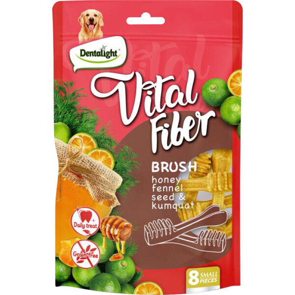 Dentalight Vital Fiber Brush Miel 80 Grs