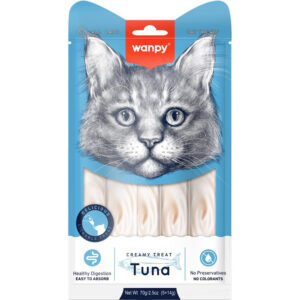 Wanpy Cat Snack Creamy Chicken (Cremoso De Pollo) 70Gr