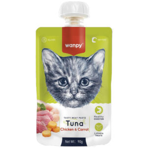 Wanpy Cat Snack Sushi (Rollitos De Pollo & Bacalao) 80Gr