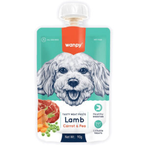 Wanpy Dog Snack Tasty Meat Beef (Pasta Cremosa De Vacuno) 90Gr