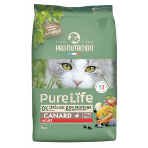 Pure Life Alimento Adult Cat Con Pato 8kg