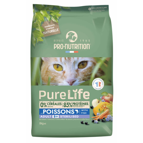 Pure Life Alimento Sterilized Cat 8 8kg