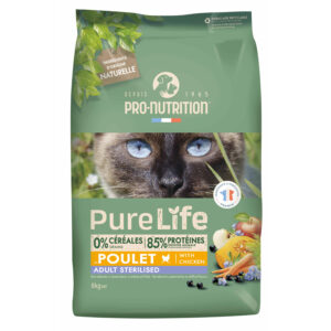 Pure Life Alimento Sterilized Cat Con Pollo 8kg