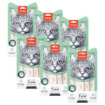 Pack 6 X Wanpy Cat Snack Creamy Tuna Shrimp Atun Camaron 70gr 3