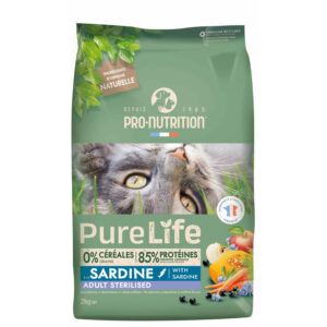 Pure Life Alimento Sterilized Cat Con Sardina 2kg