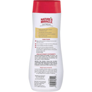 Nature’s Miracle Shampoo Acondicionador Odor Control Avena para Perros, 473ml