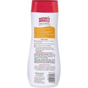 Nature’s Miracle Shampoo Acondicionador Odor Control Miel para Perros, 473ml