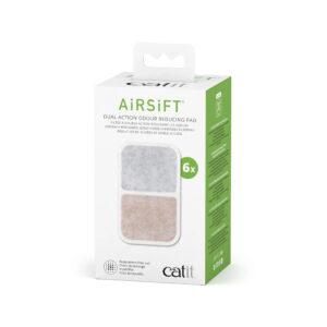 Catit Airsift Filtro Purificador Bano Gato 6 Unidades