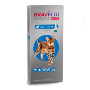 Bravecto Antiparasitario Gato 12 Semanas 12 A 28kg 3